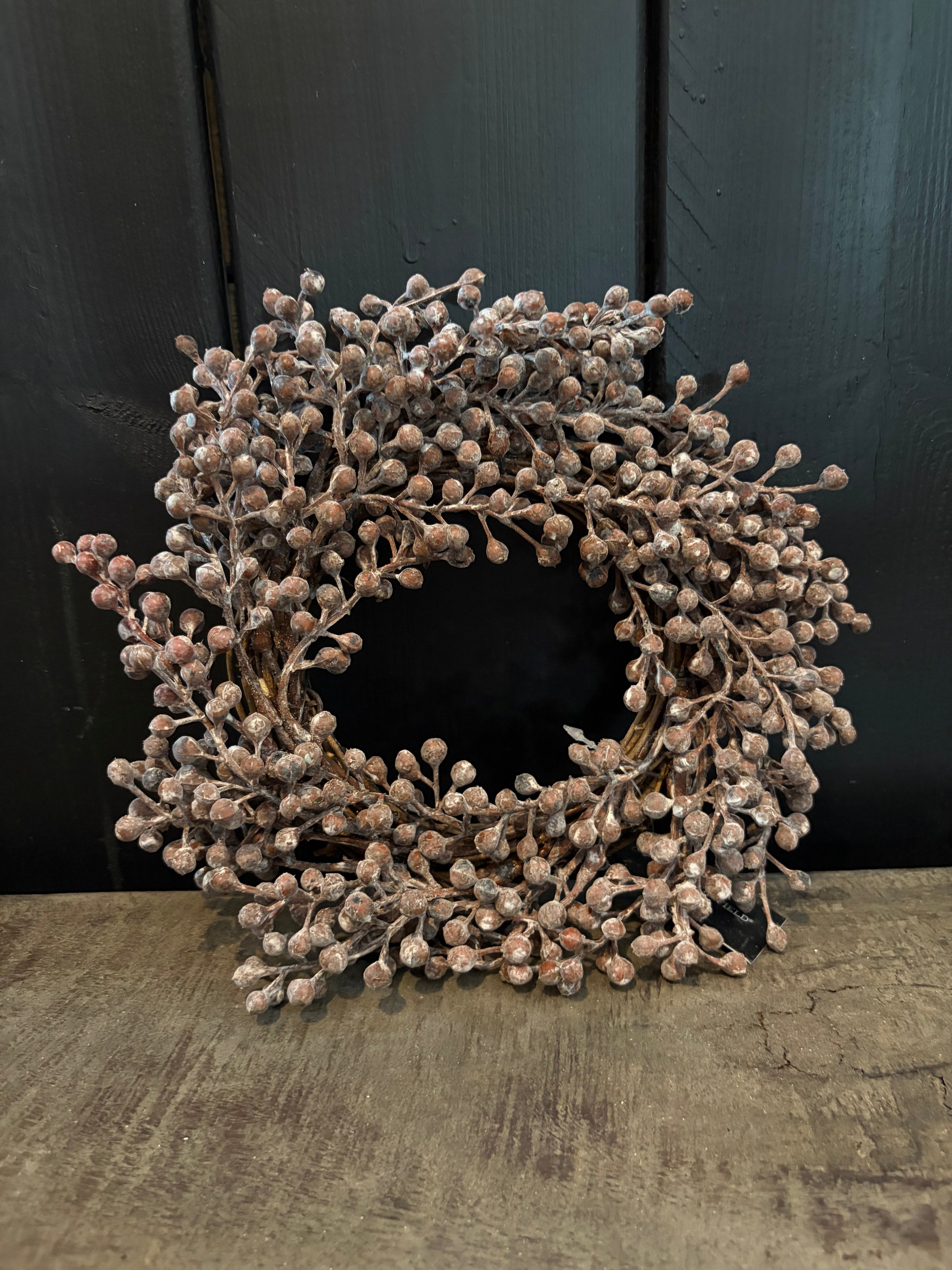 Kunst dadelkrans bruin 20cm