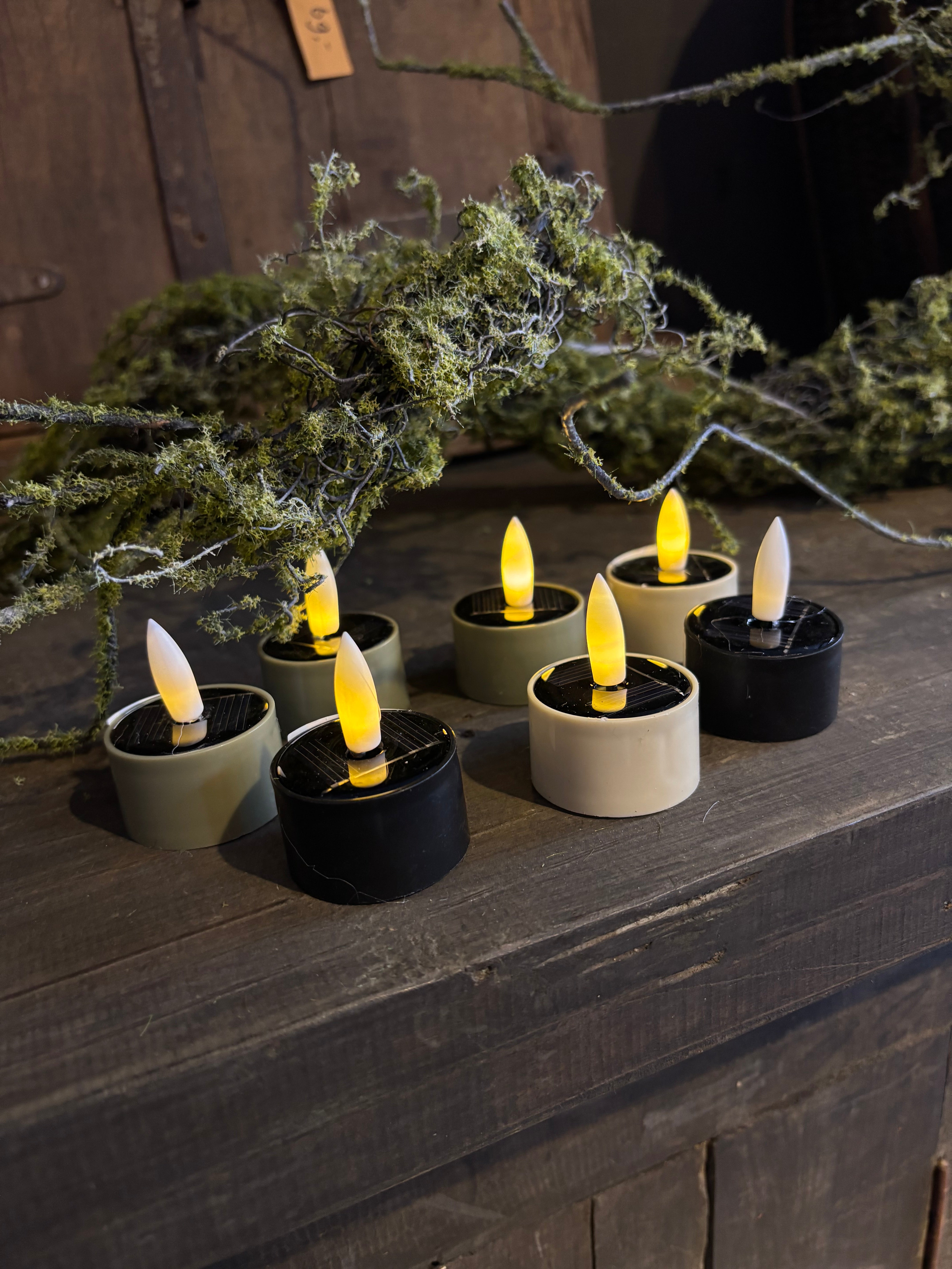 Solar waxines zwart 3 stuks