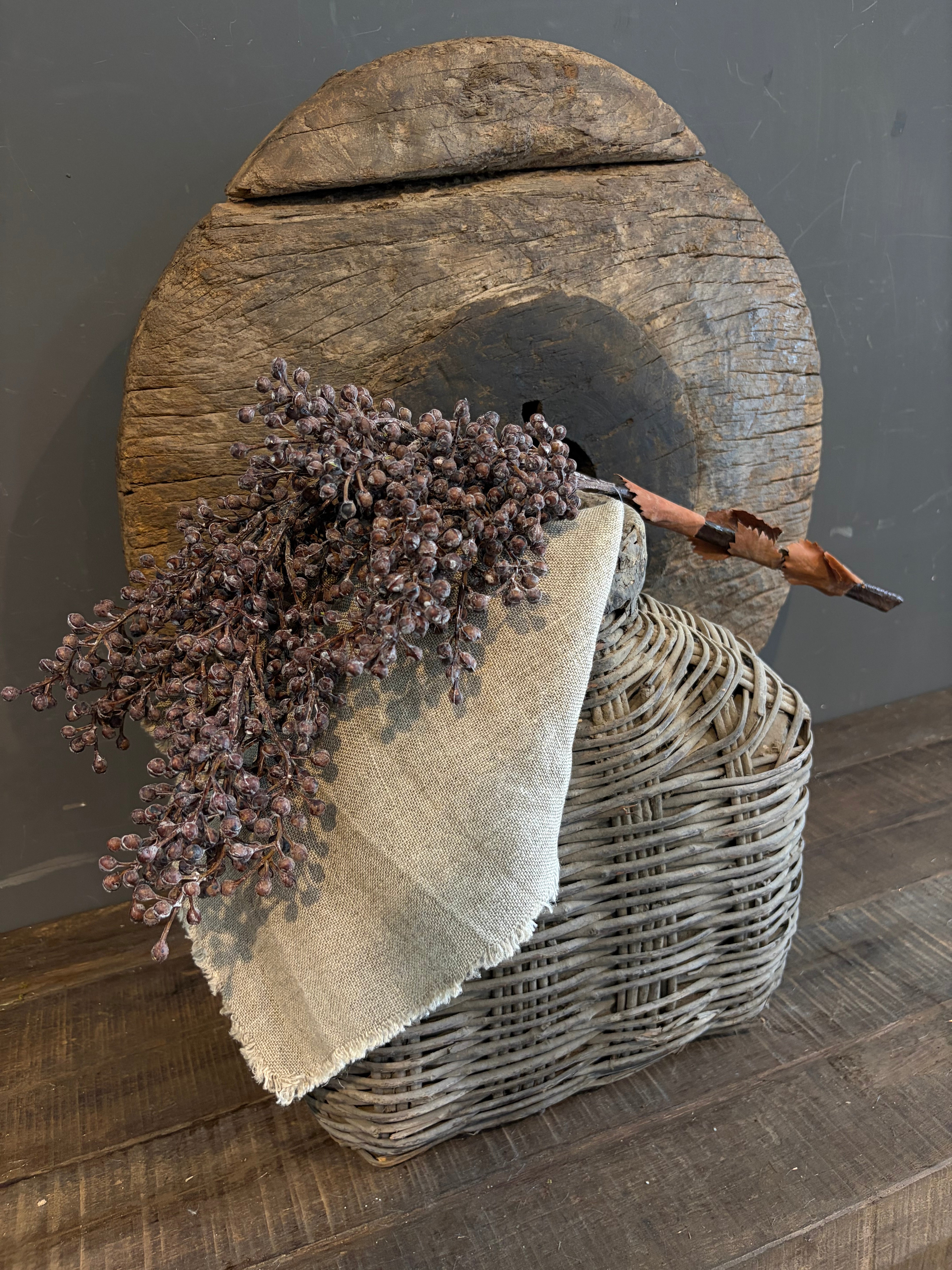 Kunst dadeltak bruin of groen