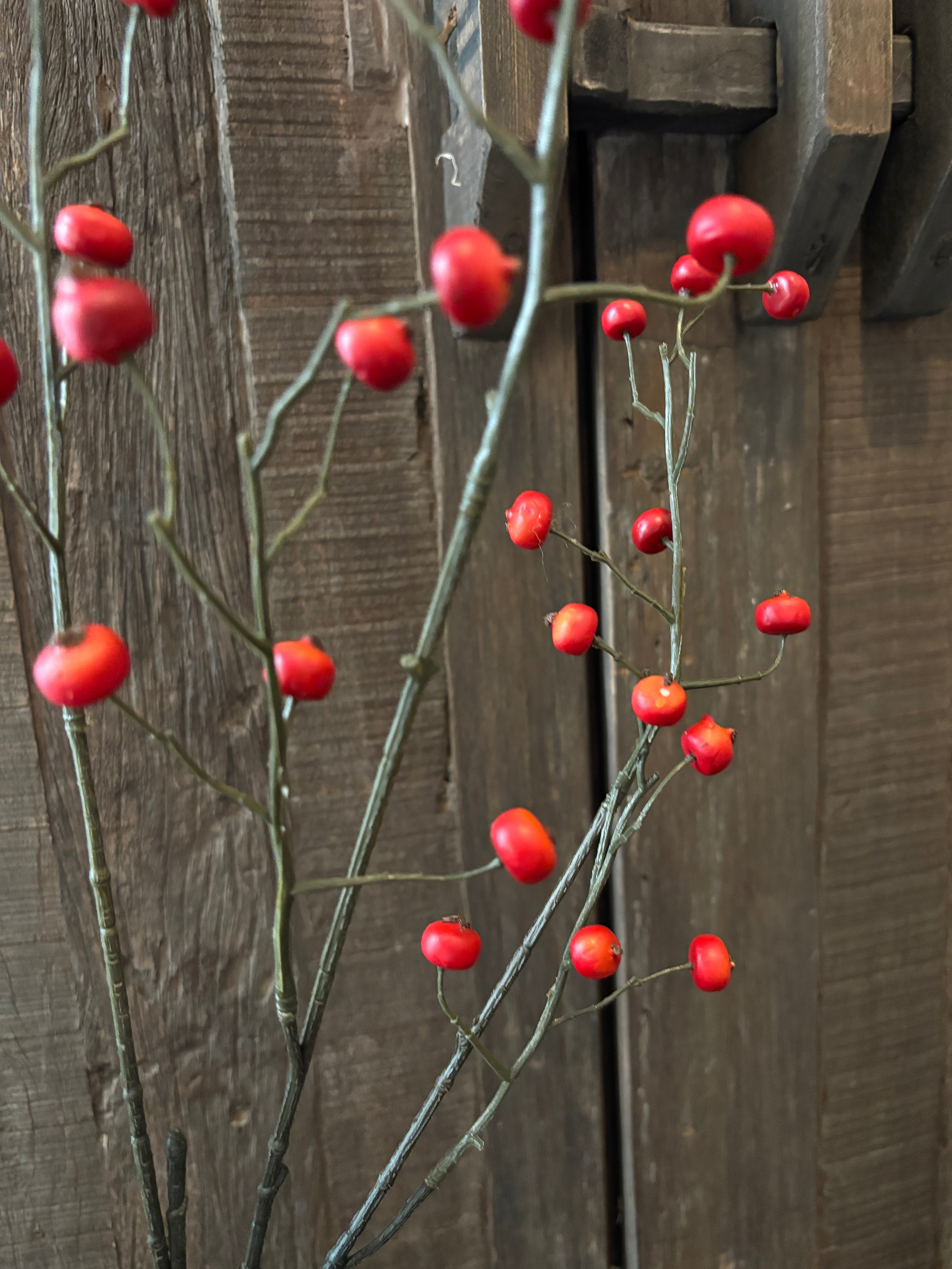 Kunsttak ilex rood