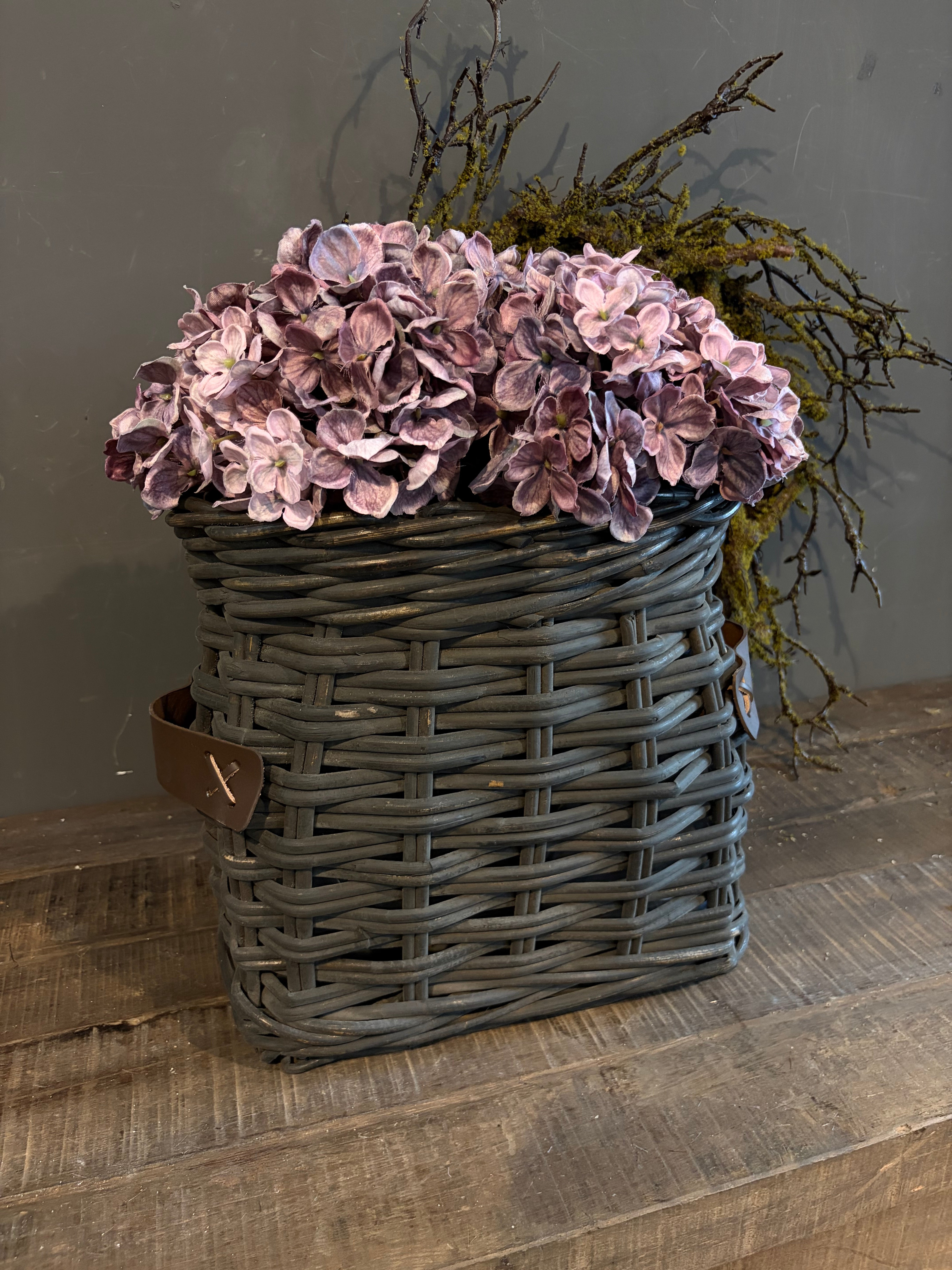 Rotan mand klein en groot