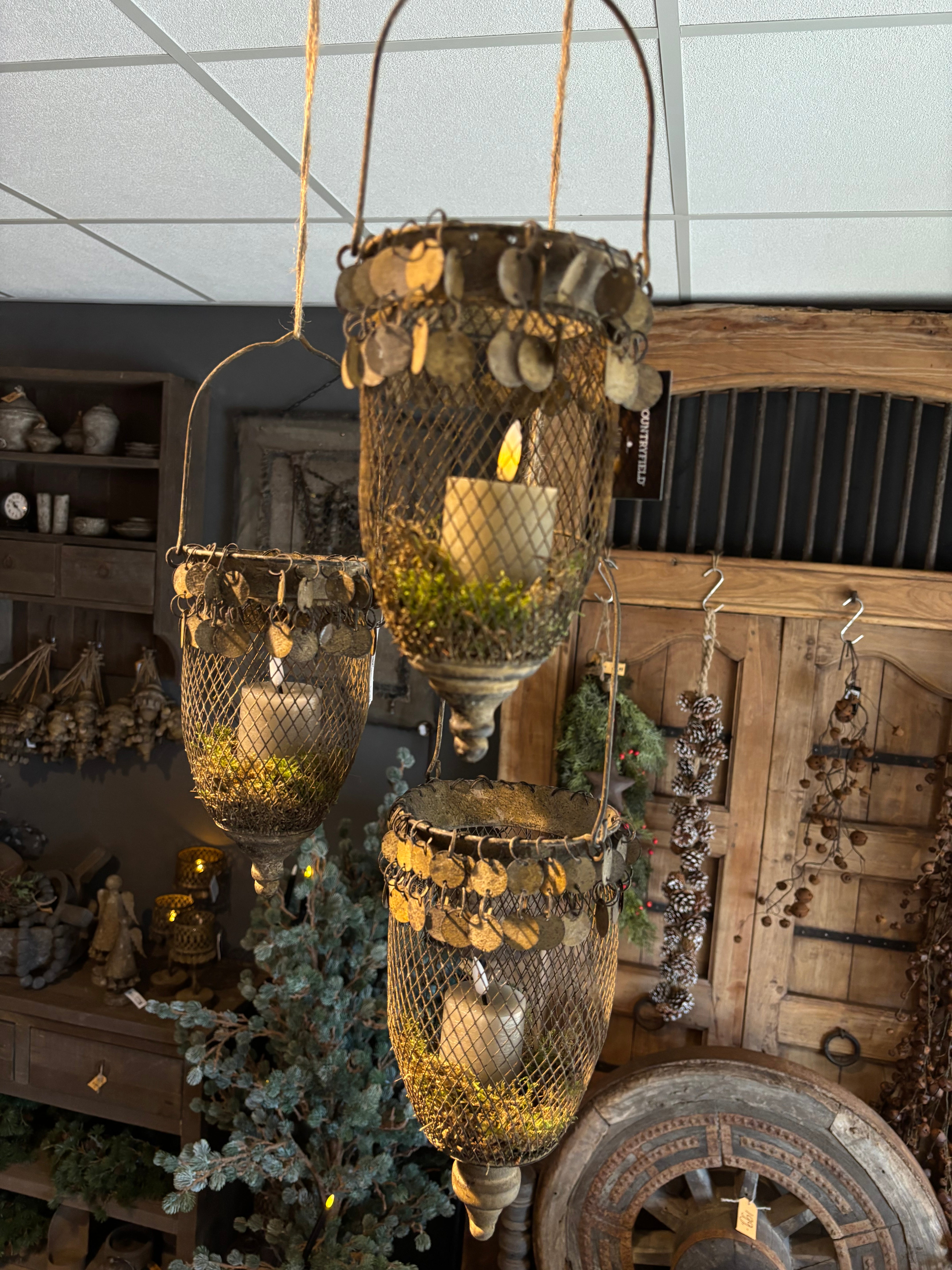 Hanger muntjes klein