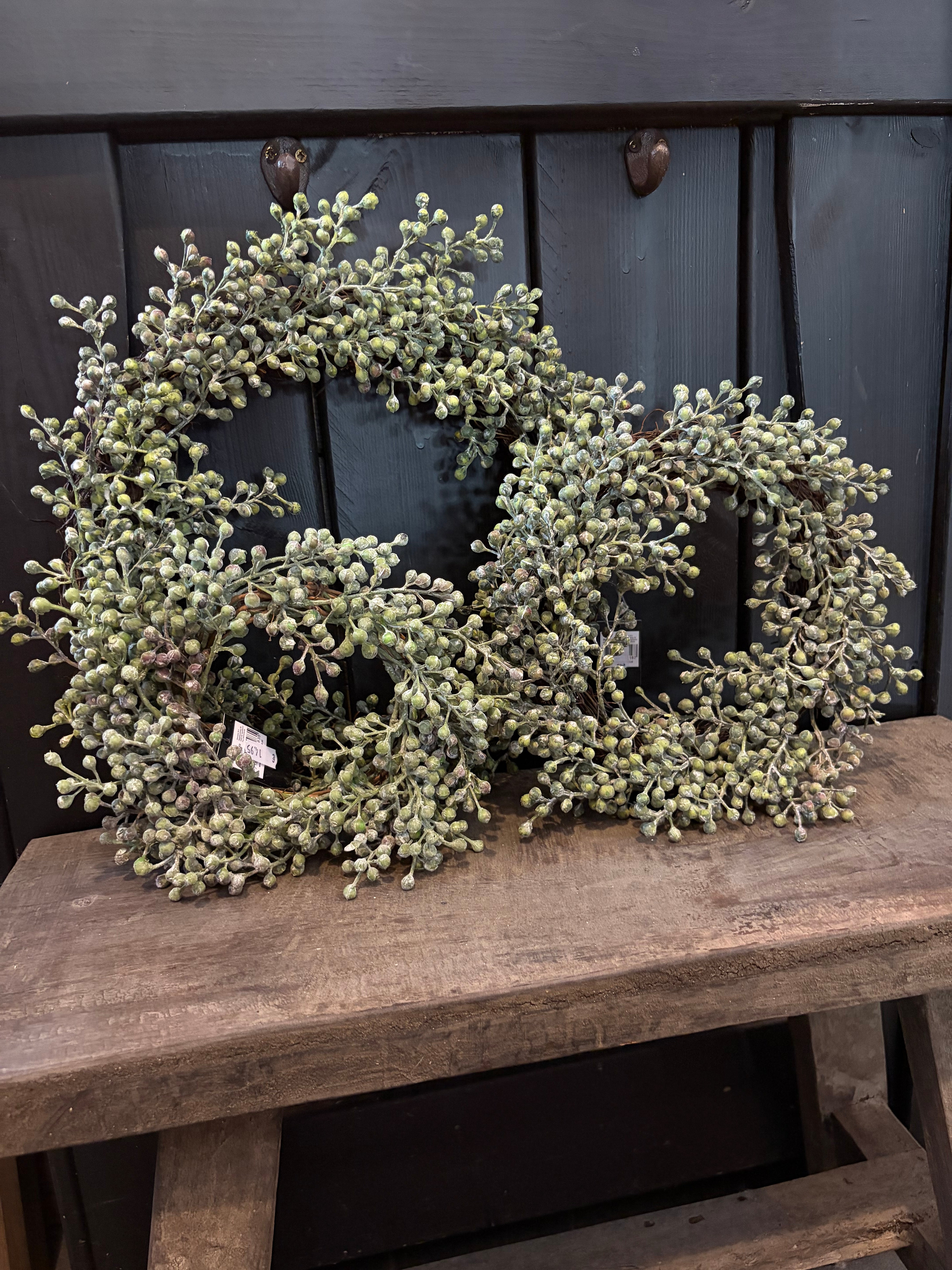 Kunst dadelkransen groen