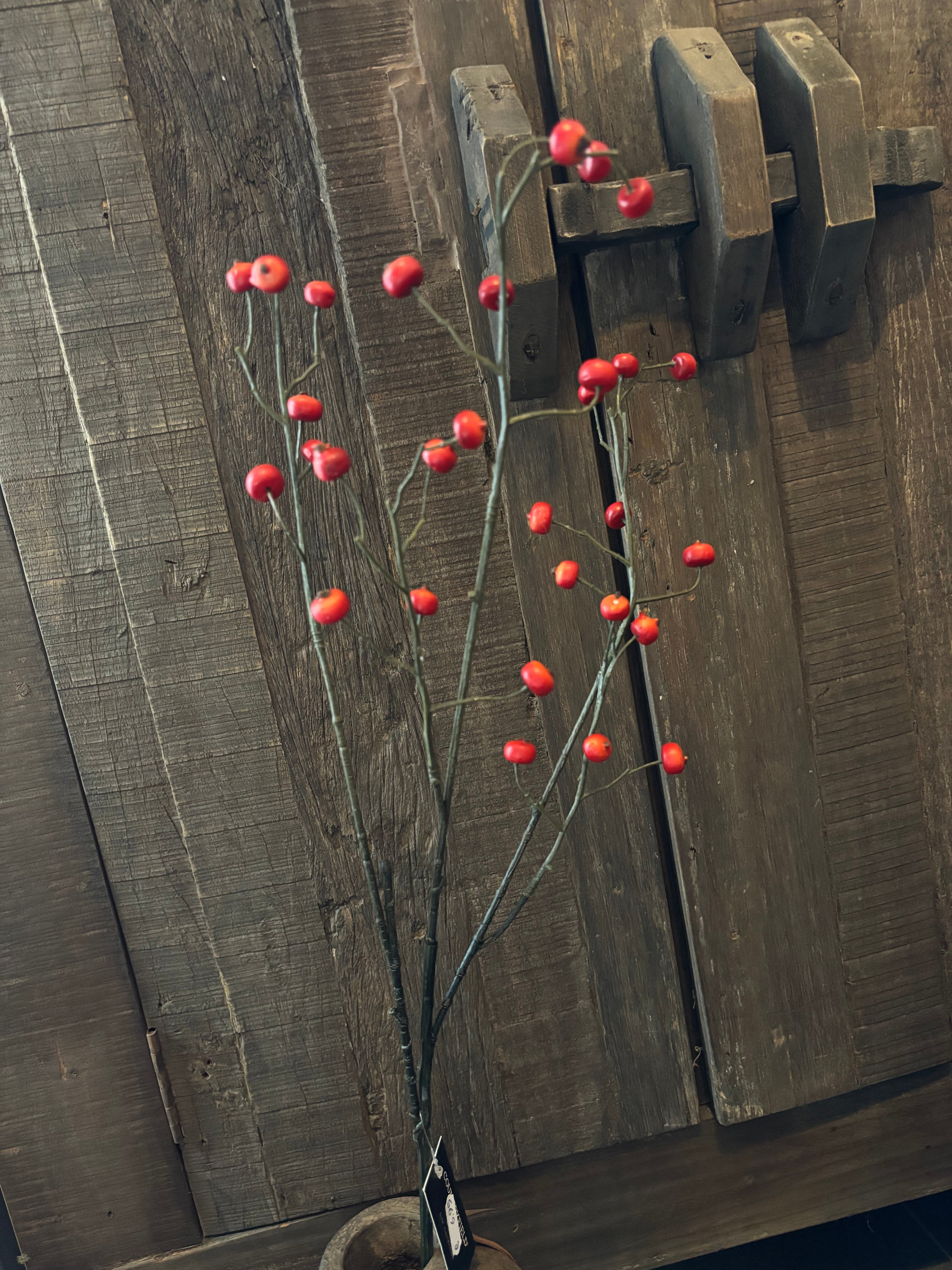 Kunsttak ilex rood