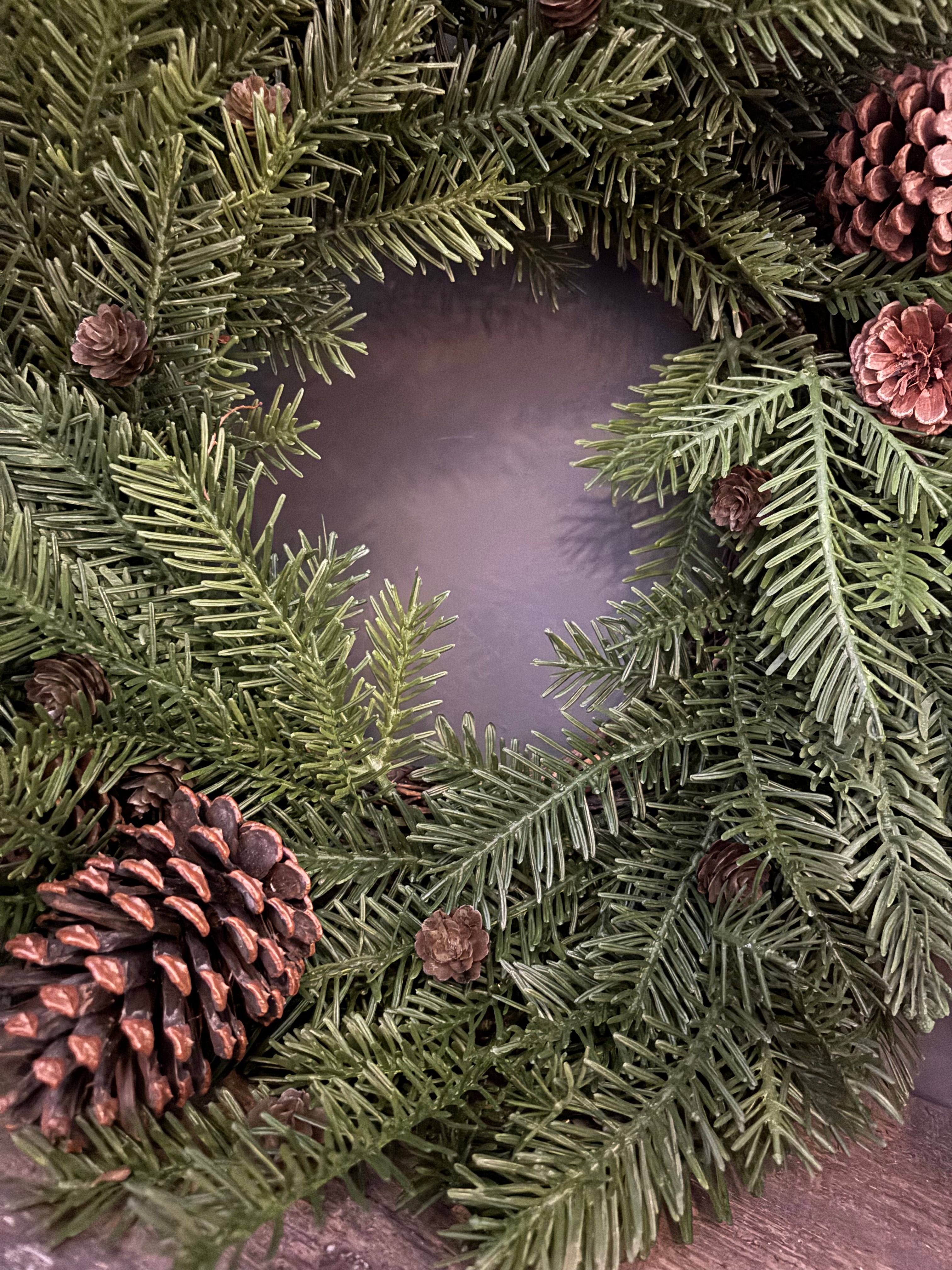 Krans pine cone 50cm