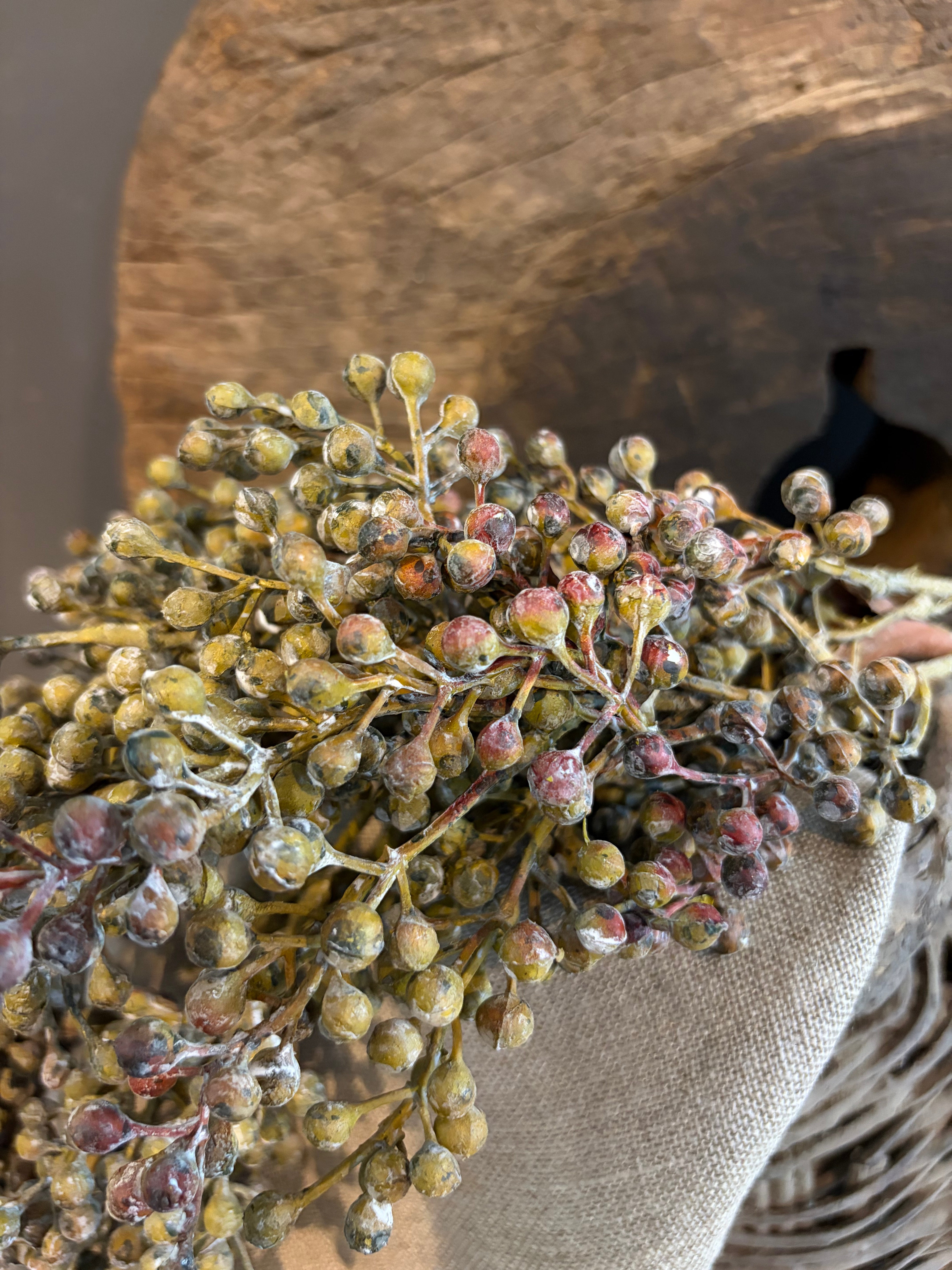 Kunst dadeltak bruin of groen