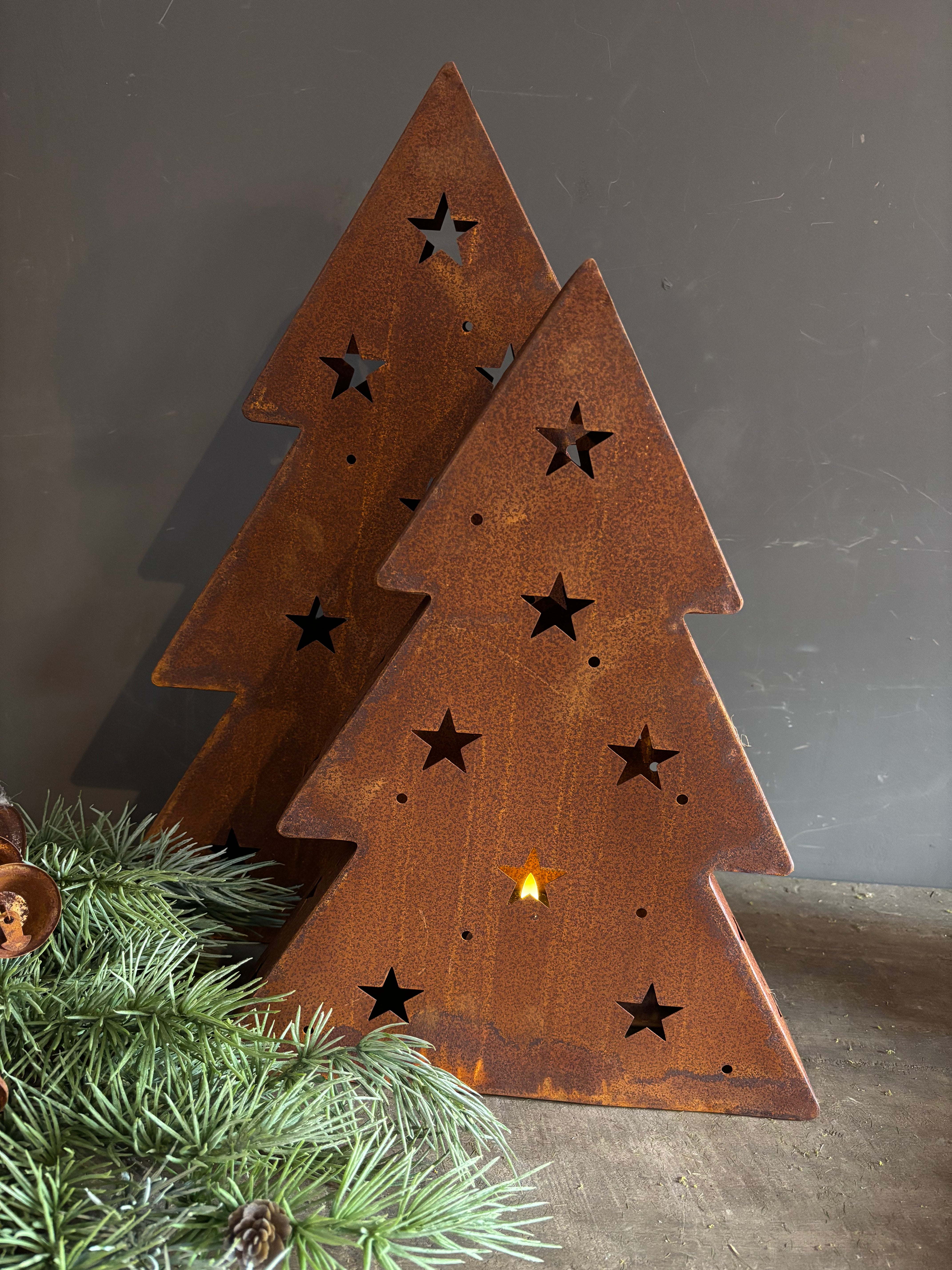 Metalen kerstboom groot