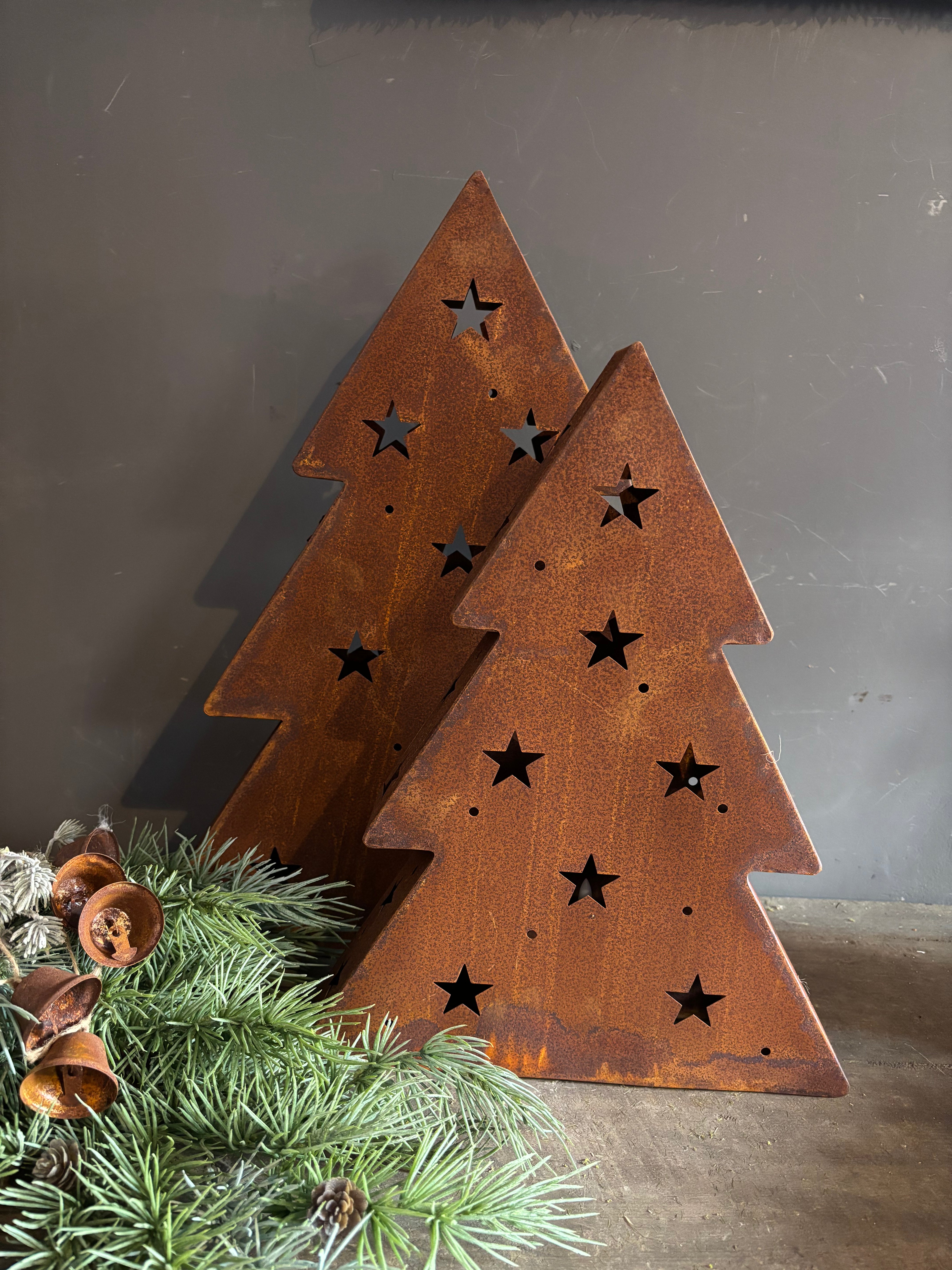 Metalen kerstboom groot