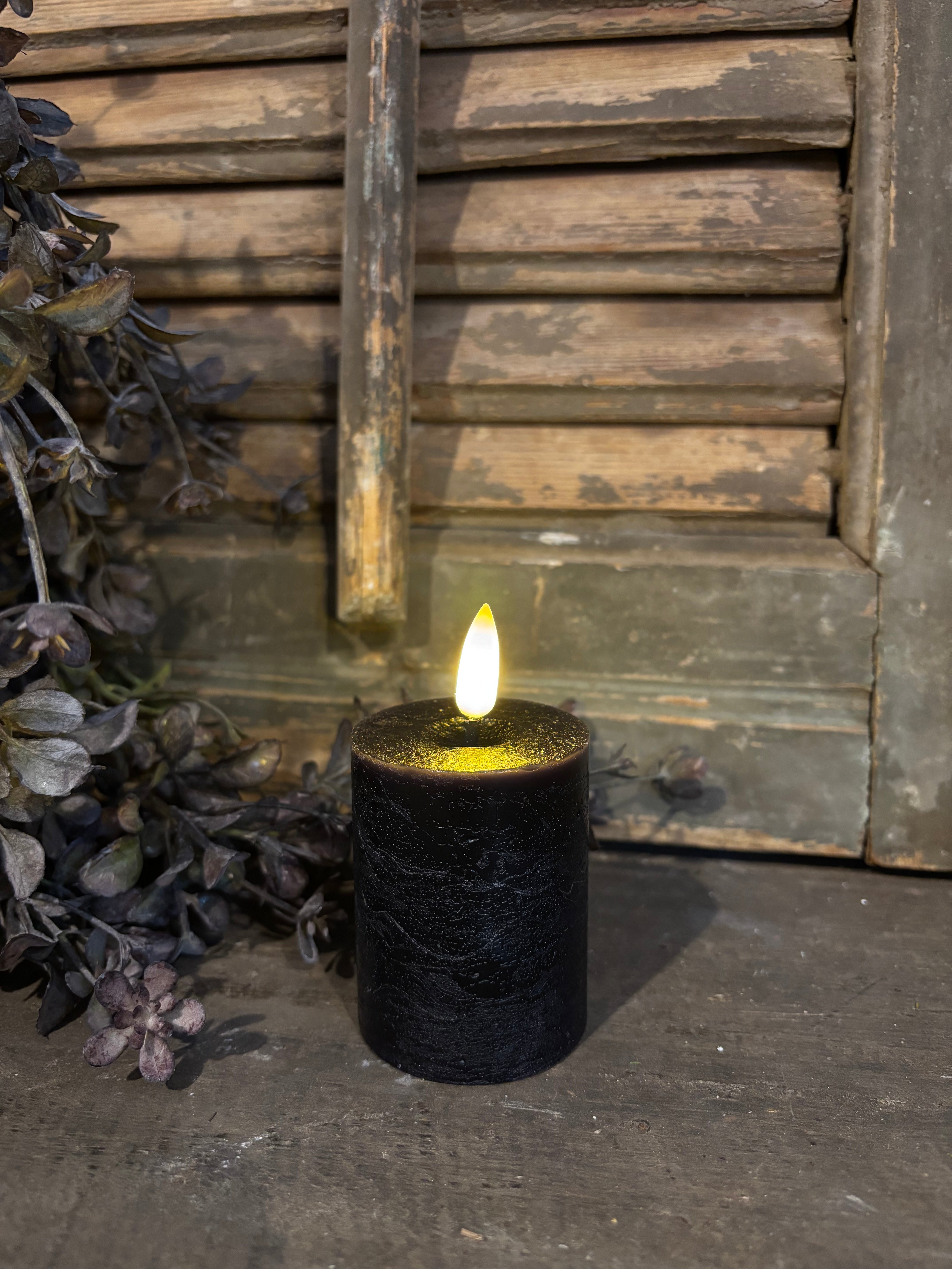 Led kaarsen mini zwart Countryfield