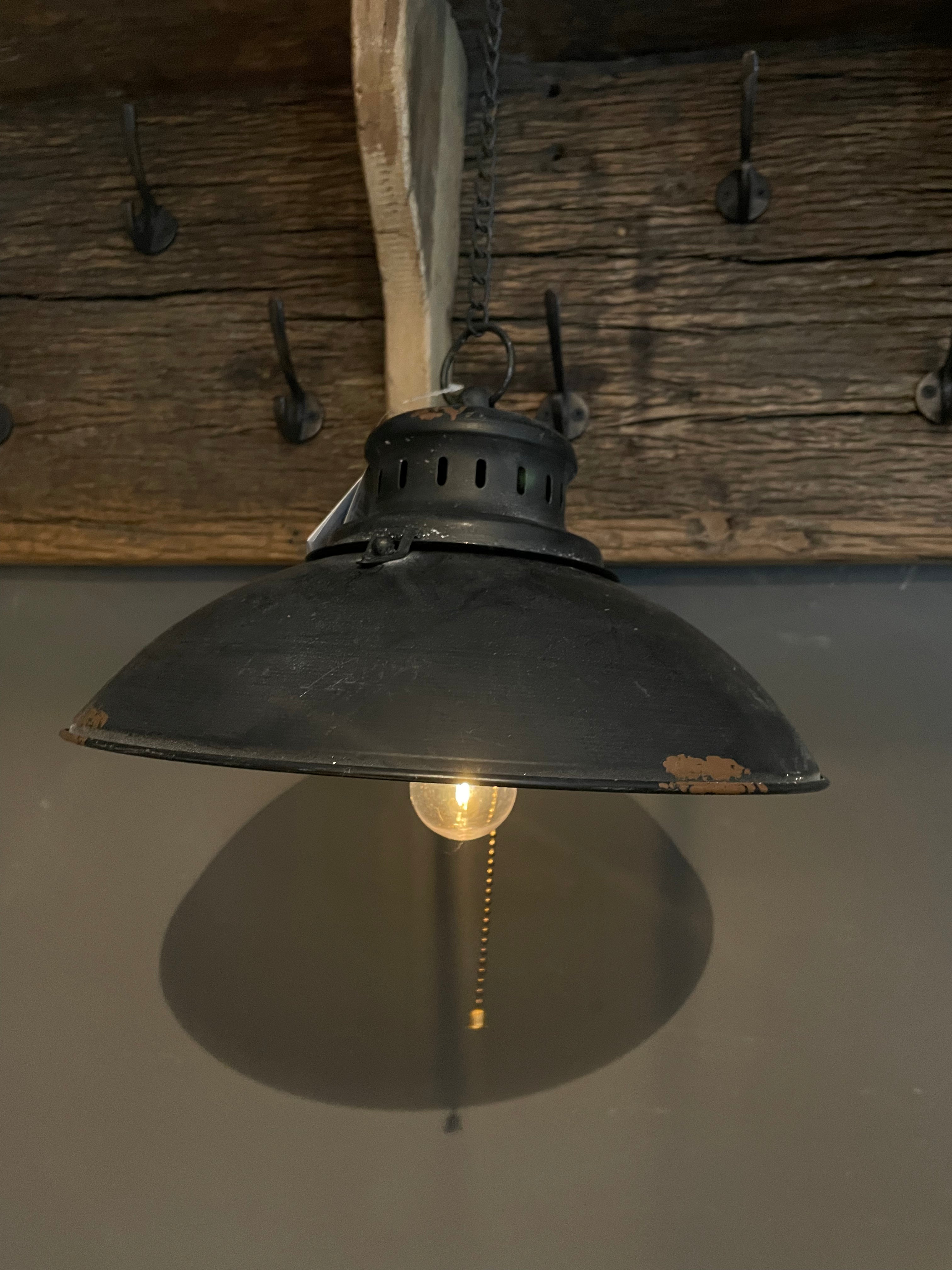 Led hanglamp old Black