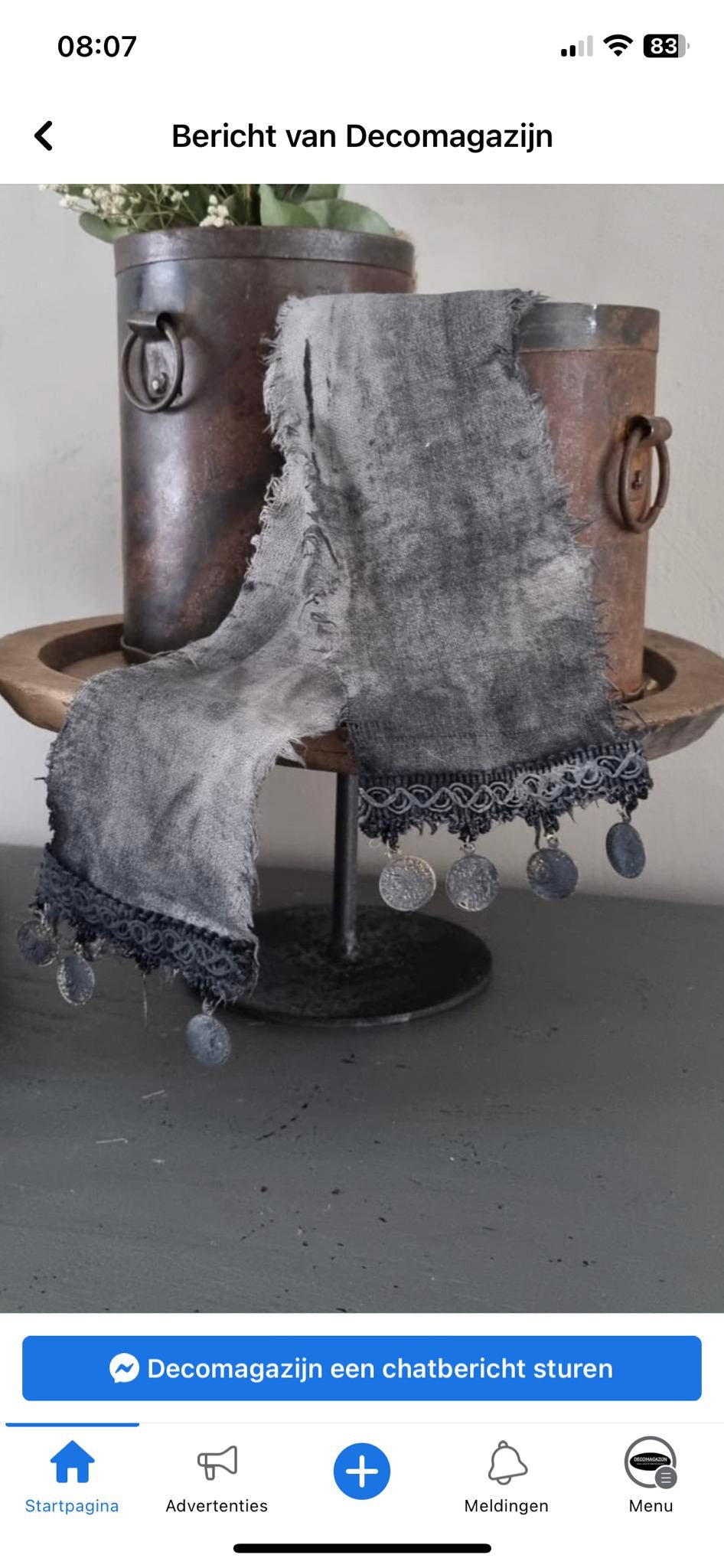 Shabby decoratielint