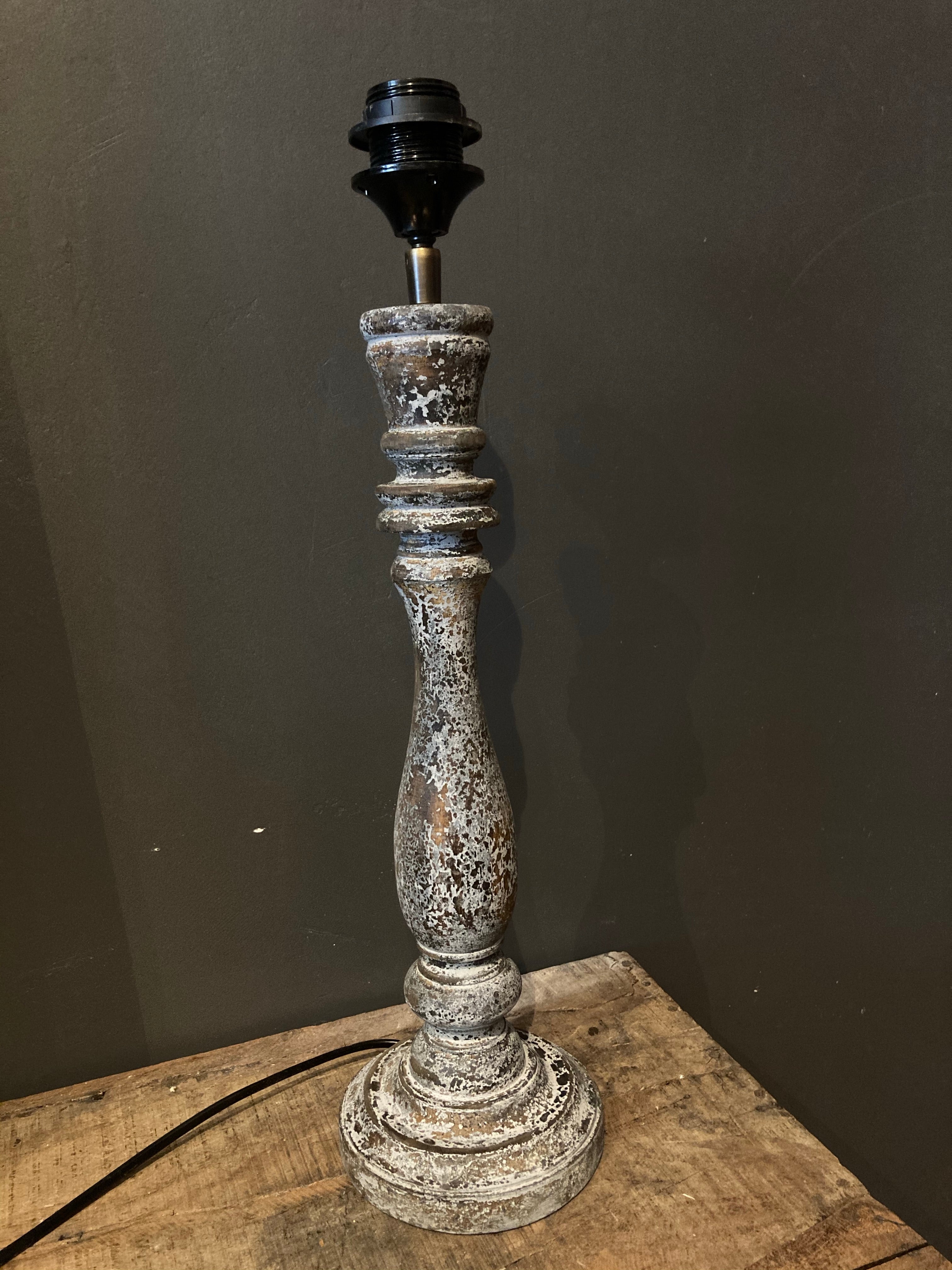 Lampenvoet grijs
